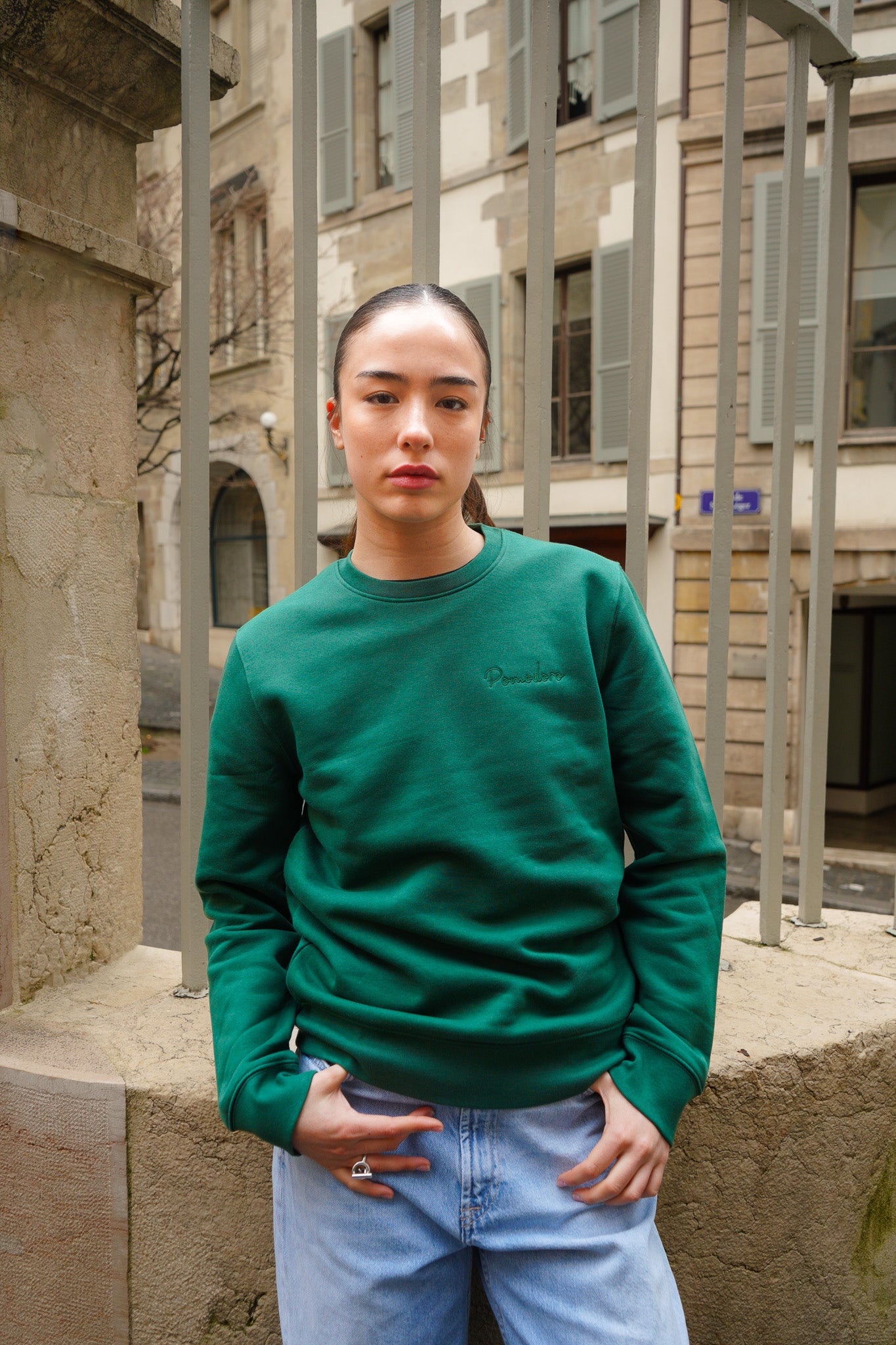 Cactus Amélia – Pull droit en coton bio