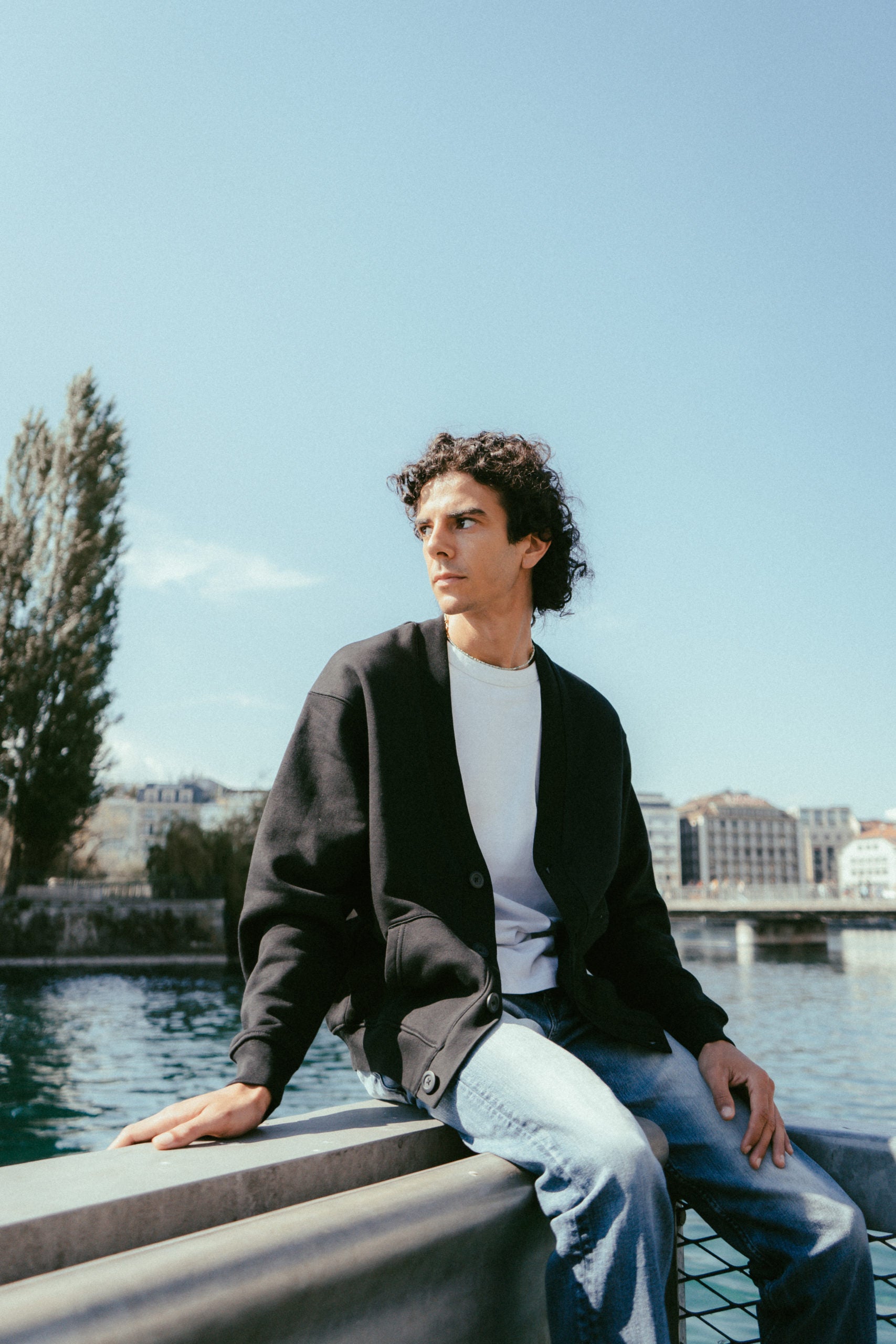 Nero RIC – Cardigan en coton bio