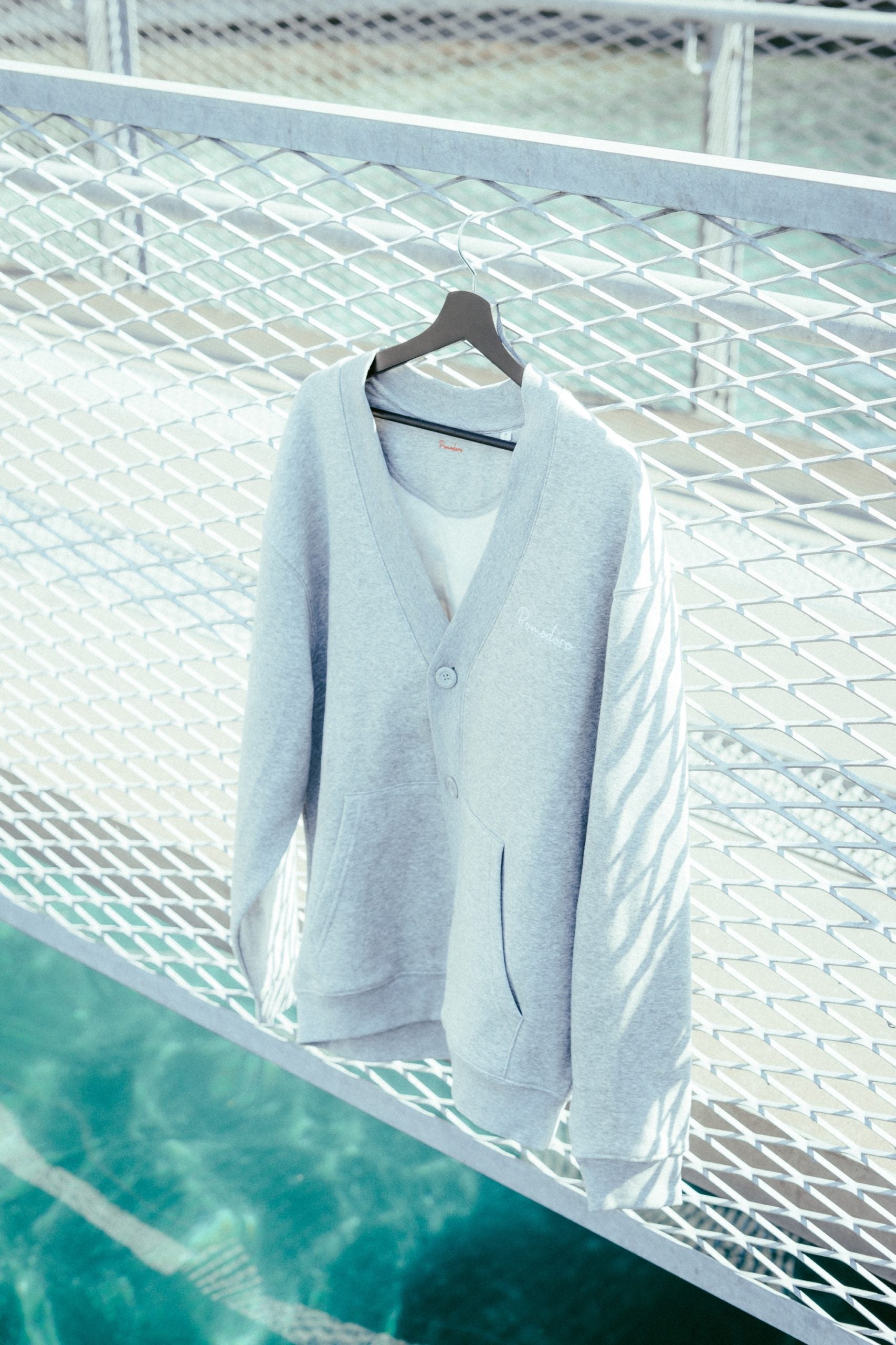 Dani Gris – Cardigan oversize en coton bio